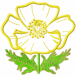 Flowers And Tree Embroidery Design 2 Flowers And Tree Embroidery Design 2